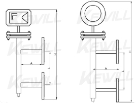 C型下平進上平出 普通結構